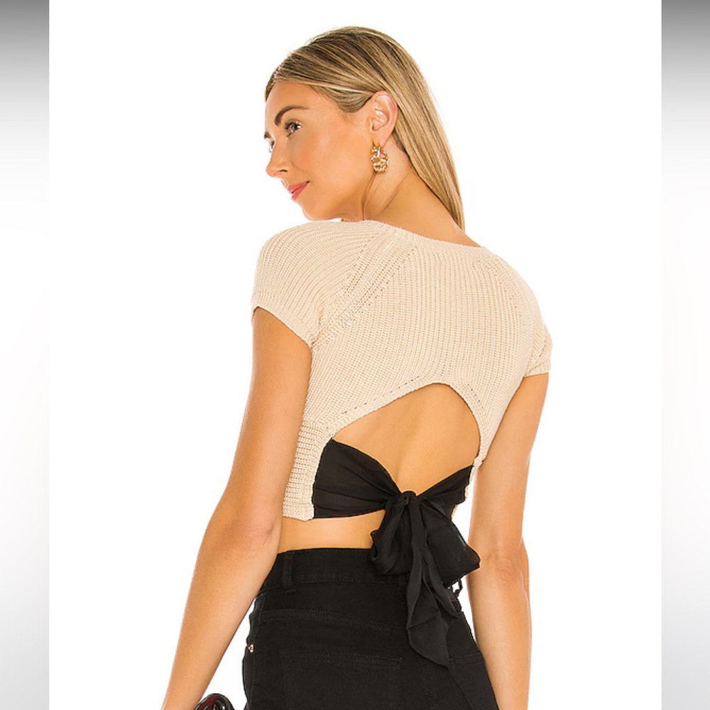 NWT Lovers & Friends Mackenzie Top in Nude